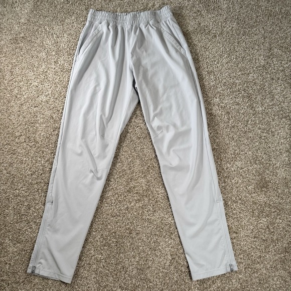 Under Armour Other - Under Armour Mens Size M Squad Warm Up Zip Ankle Feather Grey Pant